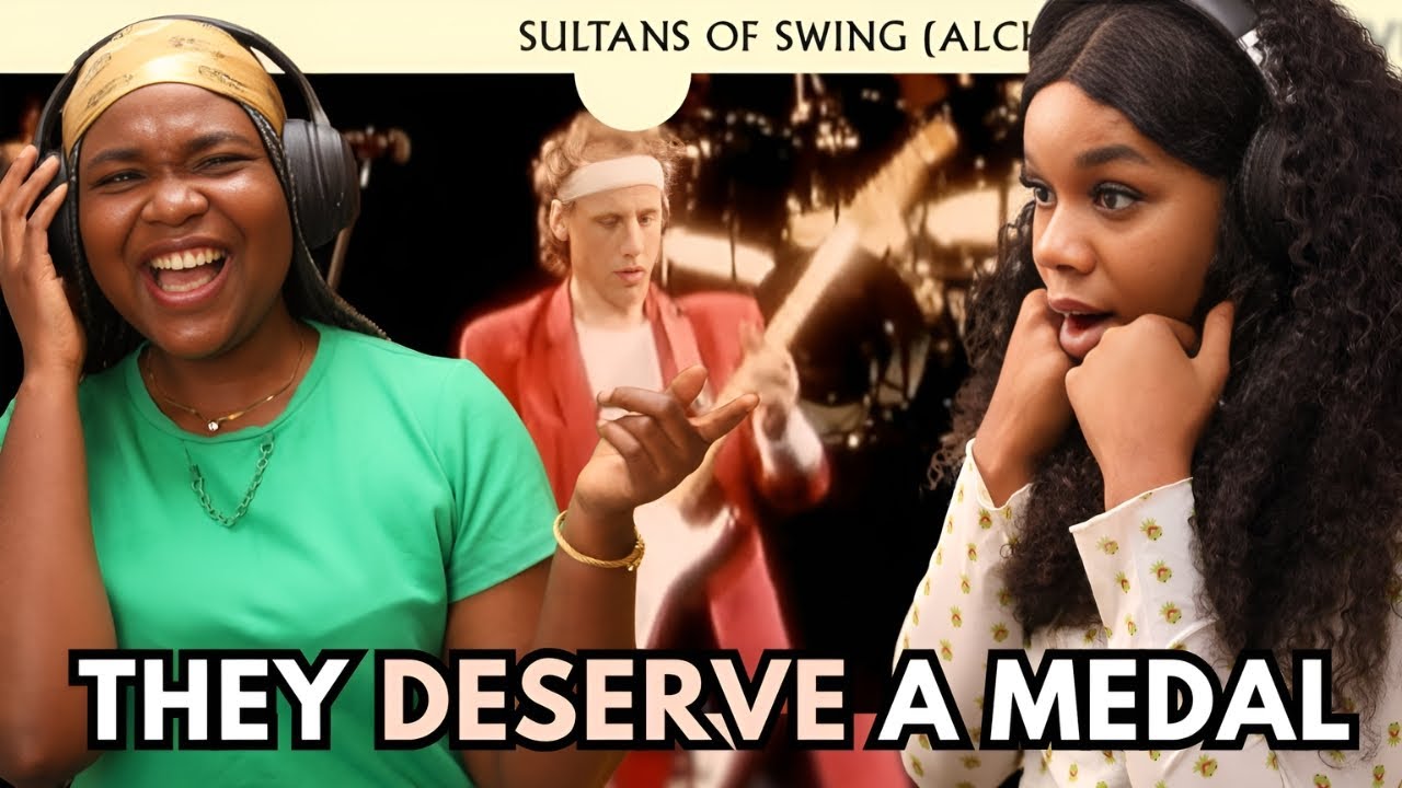 OUR FIRST TIME REACTION - Dire Straits - Sultans Of Swing (Alchemy Live)