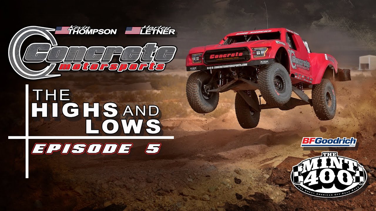 Concrete Motorsports || The Highs and Lows || Episode 5 || Mint 400 2023