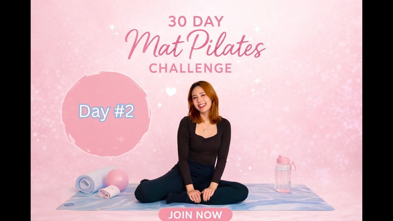 Day 2/30: Reformer Inspired Feet in Straps Mat Workout