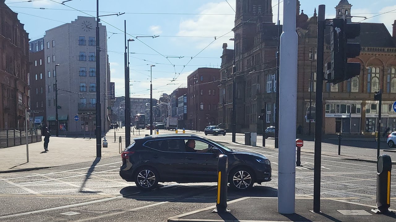 Friday On The Prom And Walk To Town Blackpool