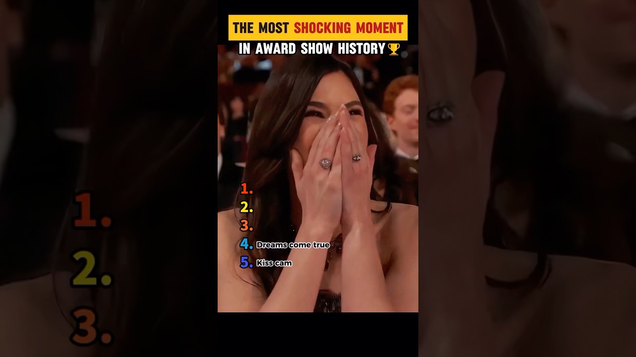 The most shocking moment in award show history. 🏆 #AwardCeremony #SurpriseMoment #Viral