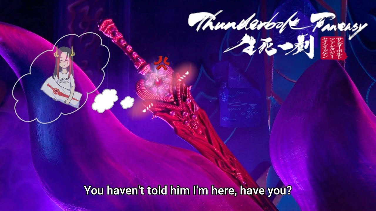 Cute Tsundere Sword is Embarrassed that her Crush is back in Town - Thunderbolt Fantasy S3 Ep 8