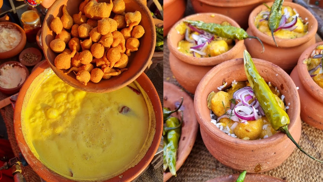 Pakoda kadhi recipe | Kadhi Pakora chawal #foodzeee