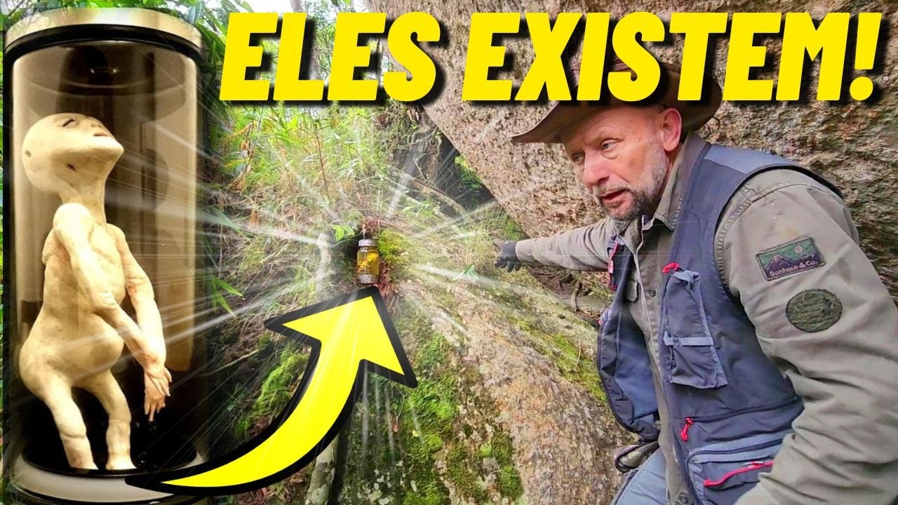 No alto Da montanha ele ENCONTROU um ALIEN