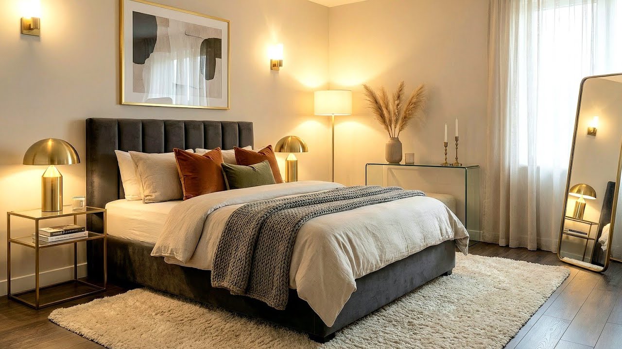 Top Modern Bedroom Decorating Ideas 2026 | Master Bedroom Design & Home Interior Furniture Trends