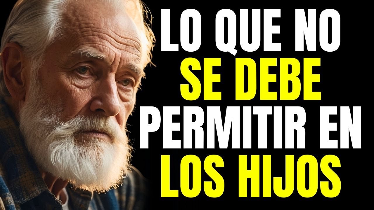 😉 ¡5 Actitudes que nunca debes permitir a tus hijos! si no quieres ser humillado en la vejez
