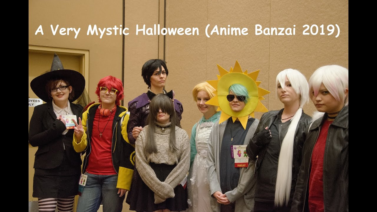 A Very Mystic Halloween panel (Anime Banzai 2019)