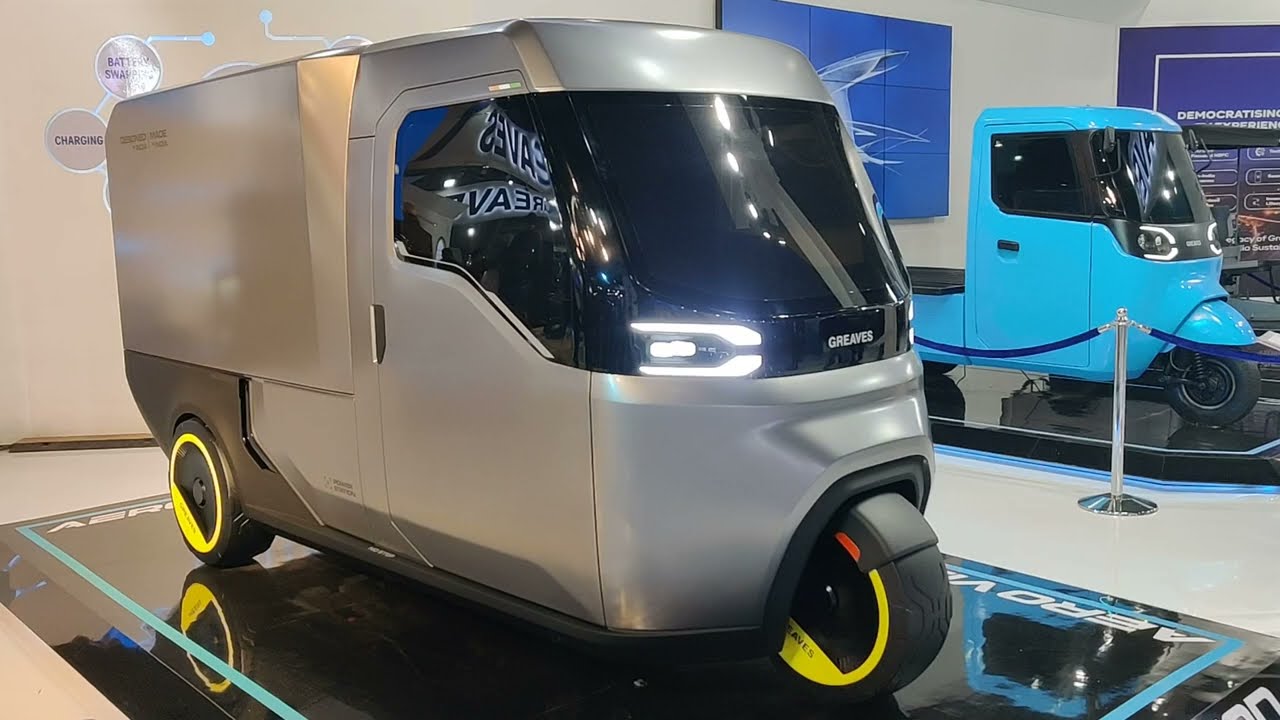 Greaves Mobility Aero Vision | Concept #electricvehicle | L5Cargo | AutoExpo2023