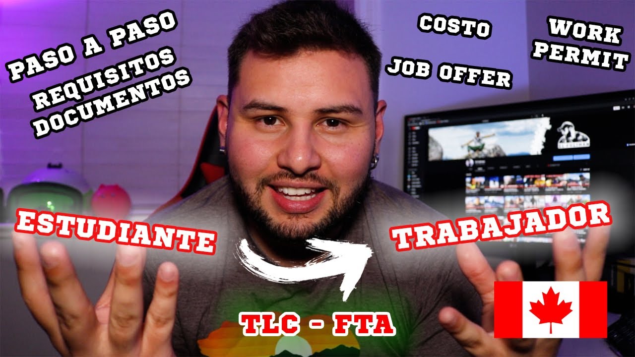 🍁 Como tramité mi PERMISO DE TRABAJO | Paso a paso | El Fuliman