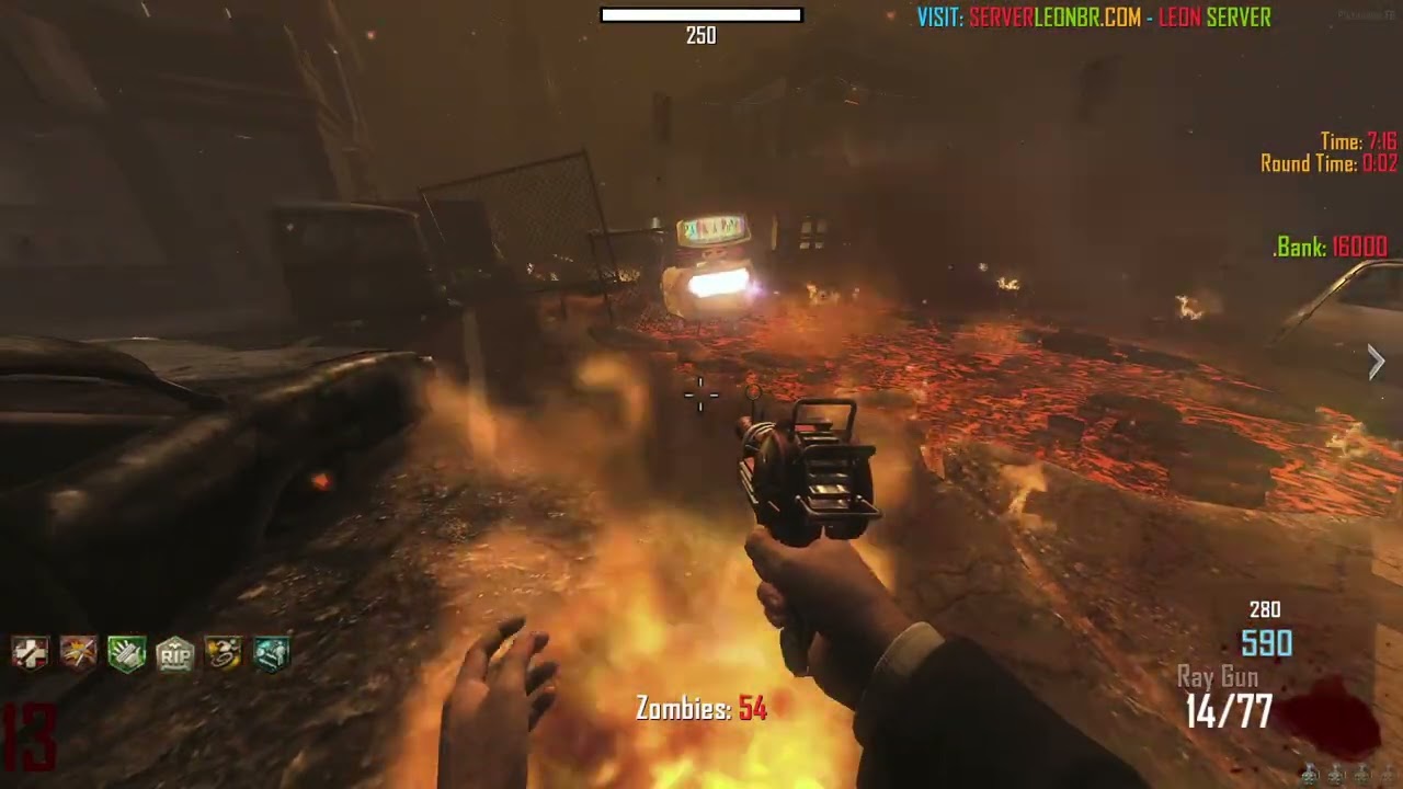 COD BO2 - Partida insana na TOWN survival #LEONBR - Fives Pictures