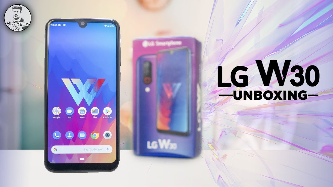 LG W30 /w Triple Cameras under 10k - Unboxing & Hands On