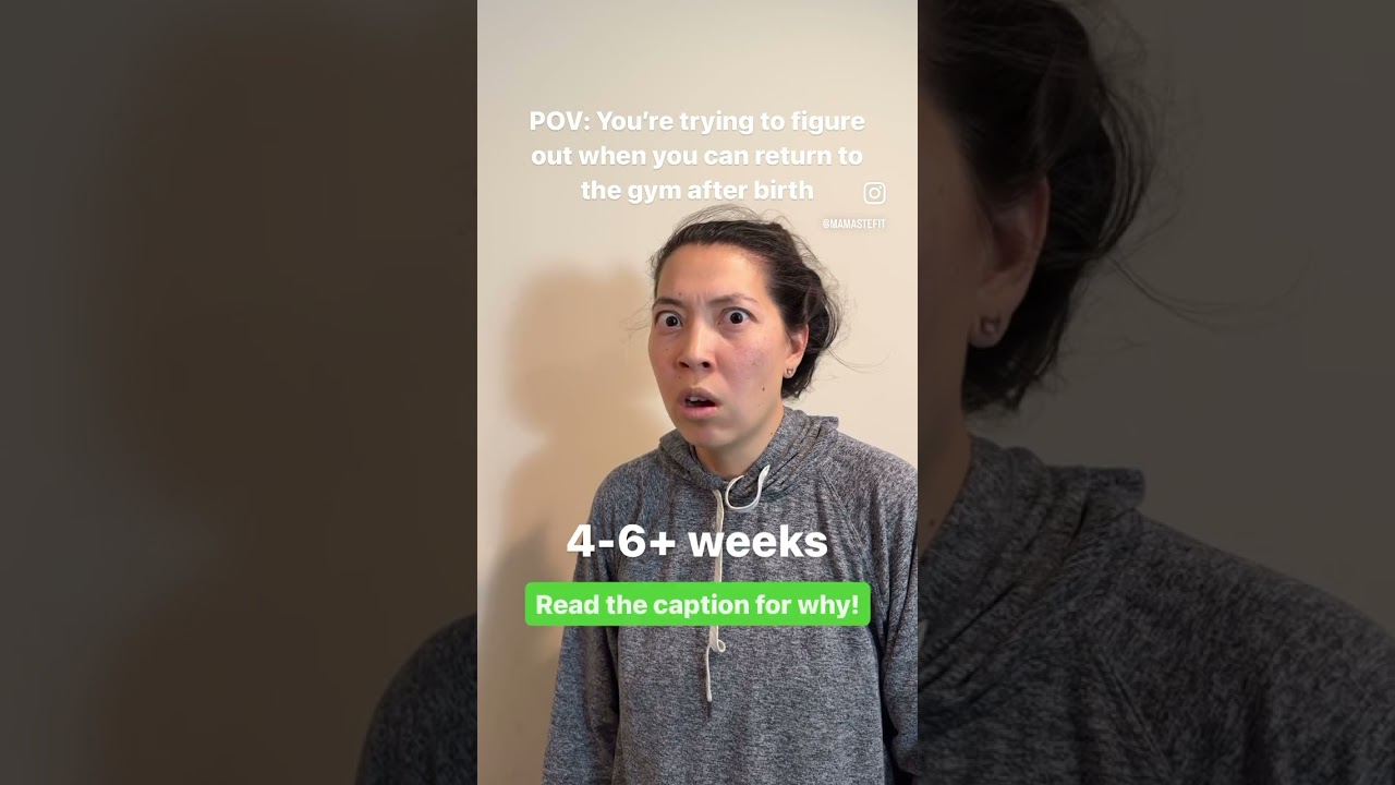 Postpartum return to fitness: it’s a patience process!! 