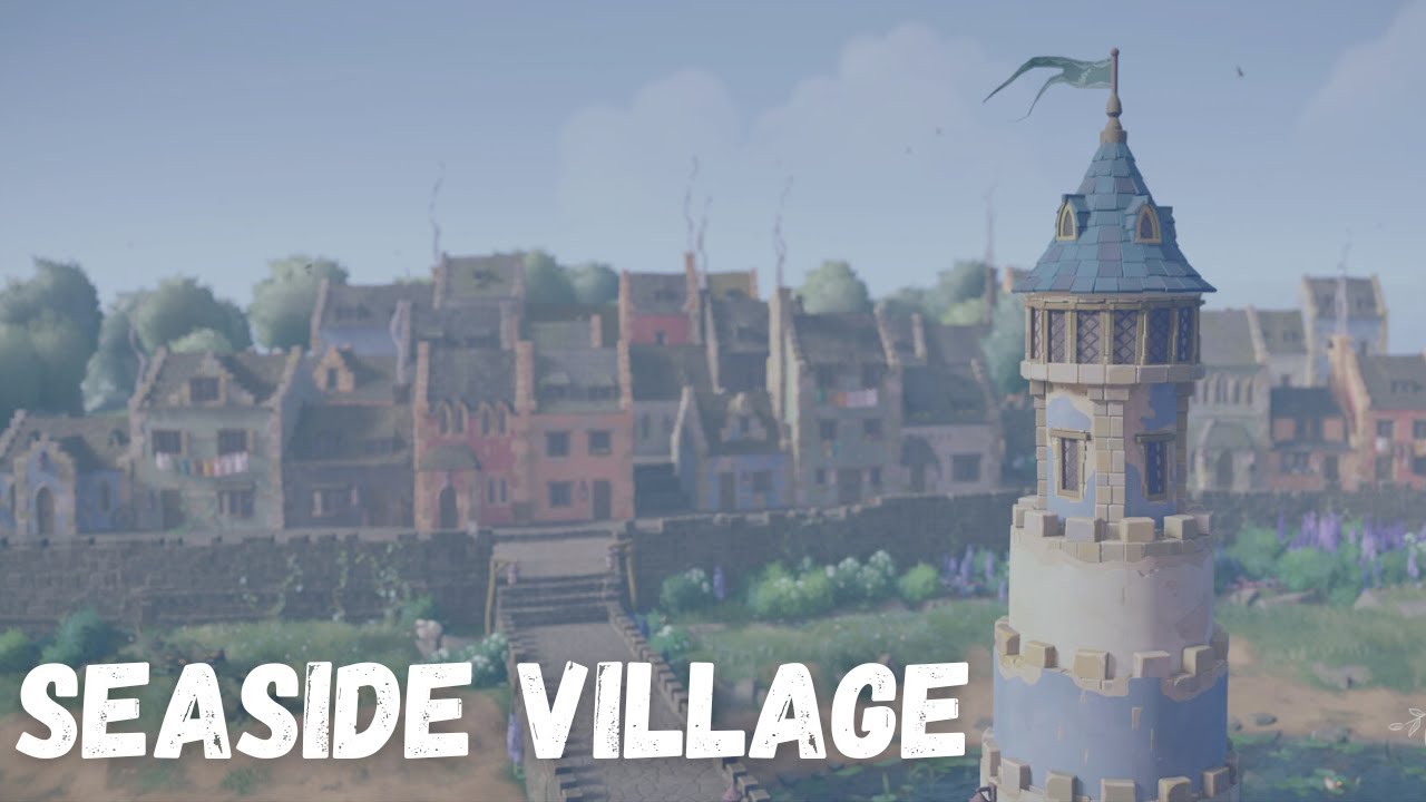 Tiny Glade: The Cozy Seaside Village (with lighthouse and beach) no commentary