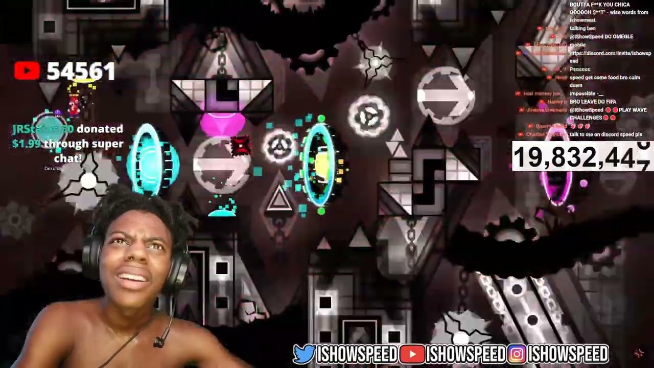 IShowSpeed reacts to Acheron