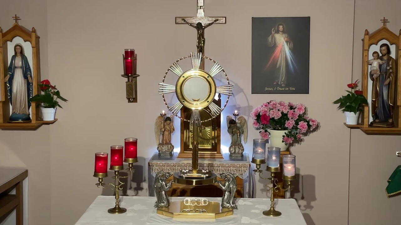 LIVE Eucharistic Adoration - Sisters of Divine Mercy