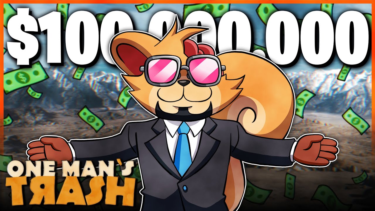 DIGGING THROUGH TRASH FOR $100,000,000!!! [ONE MANS TRASH]