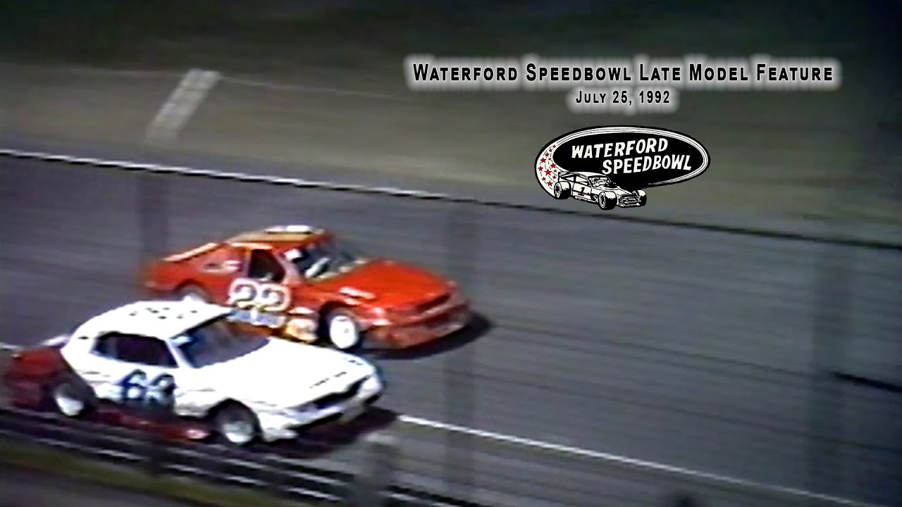 Waterford Speedbowl | 07.25.92 | Late Model feature