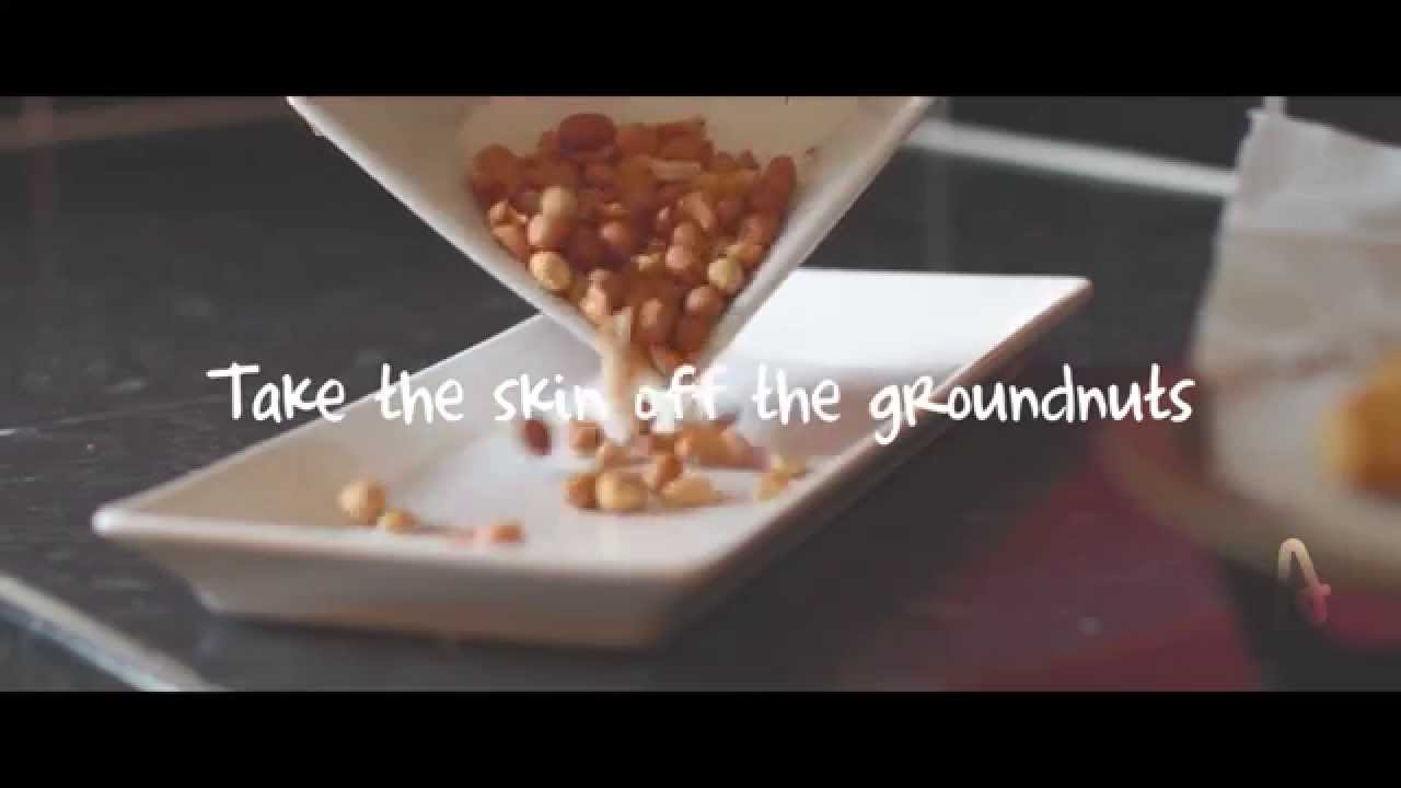 How to make Roasted Plantain with Peanuts | Boli at' Epa
