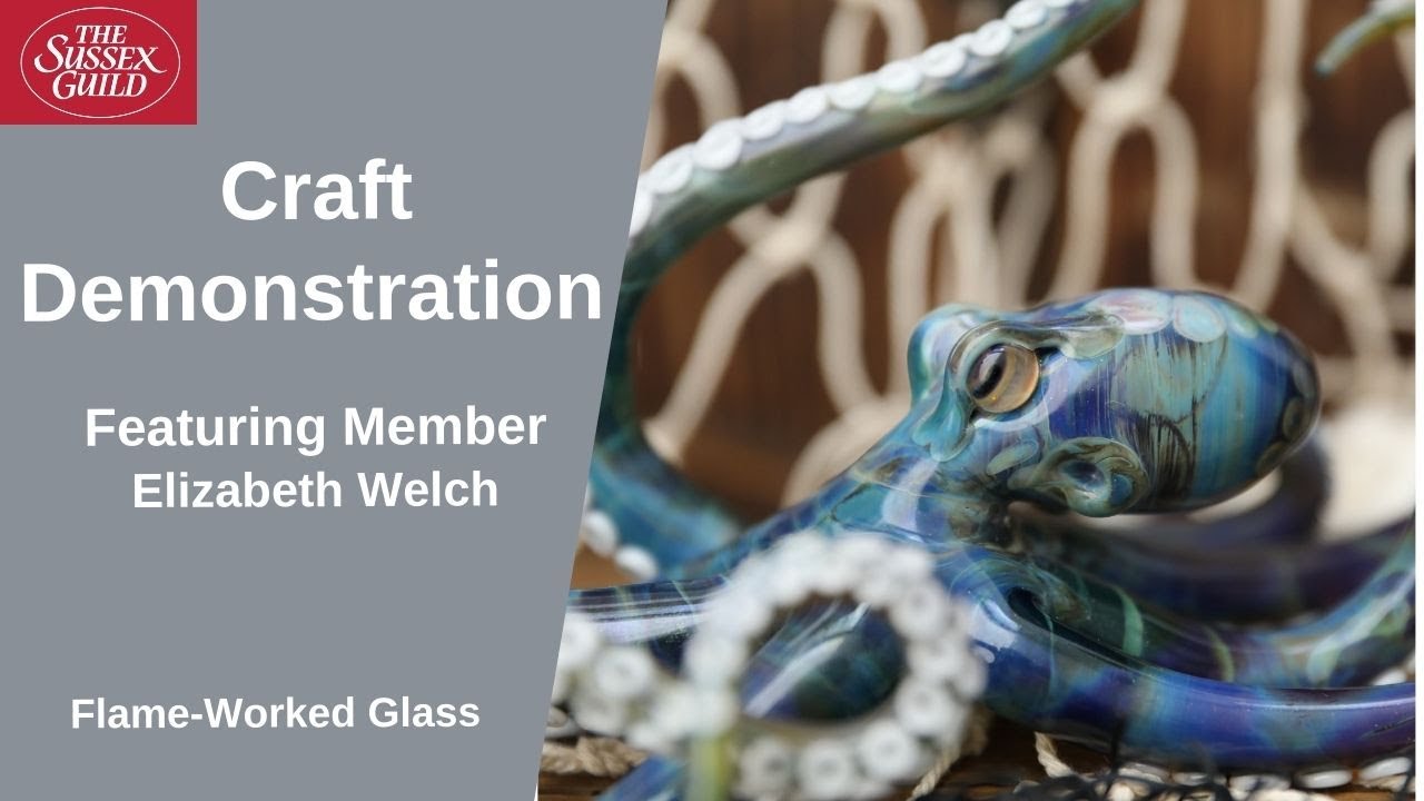 Contemporary Craft Demonstration - Flame Worked Glass by Elizabeth Welch
