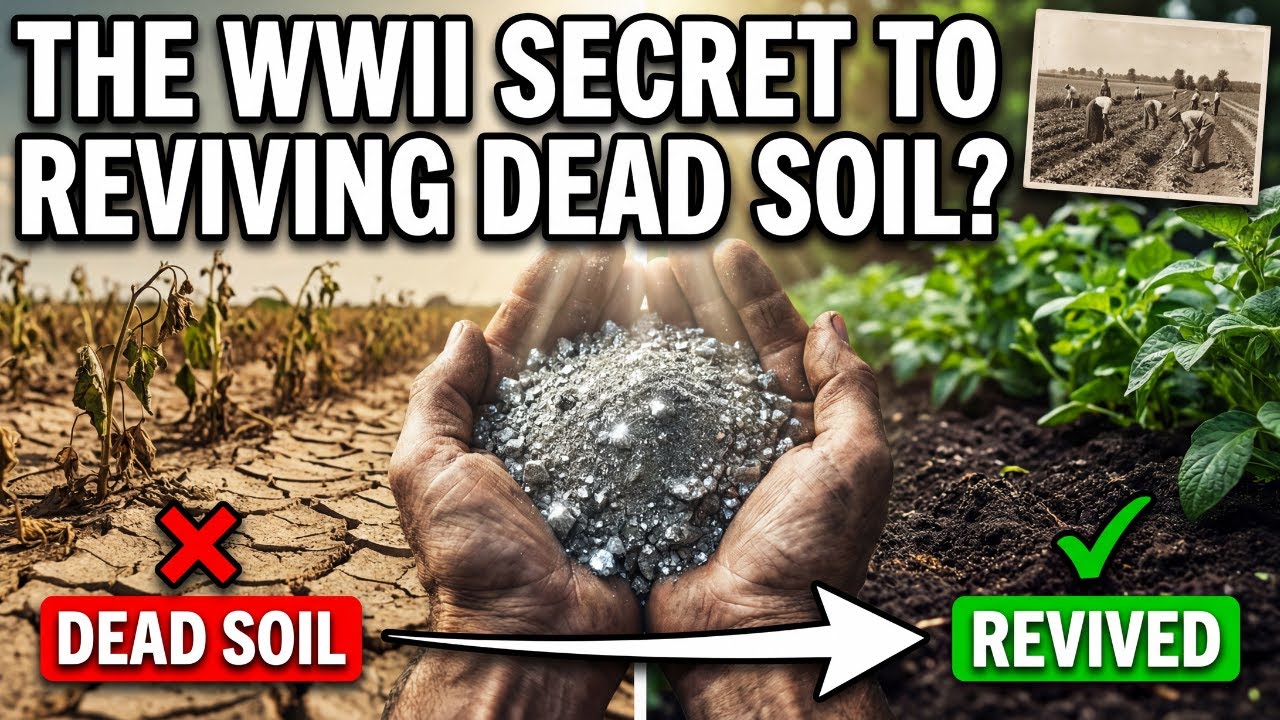 The WWII 'Rock Dust' That Revived Dead Soil — Why Is It Missing From Stores?