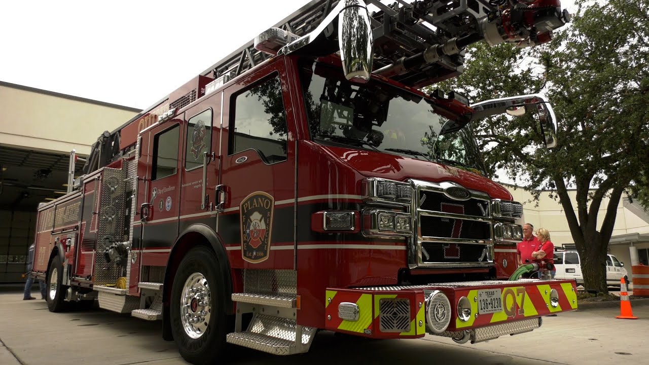 What's a Fire Department Push In Ceremony? Watch and Learn with Plano Fire-Rescue and Quint 7