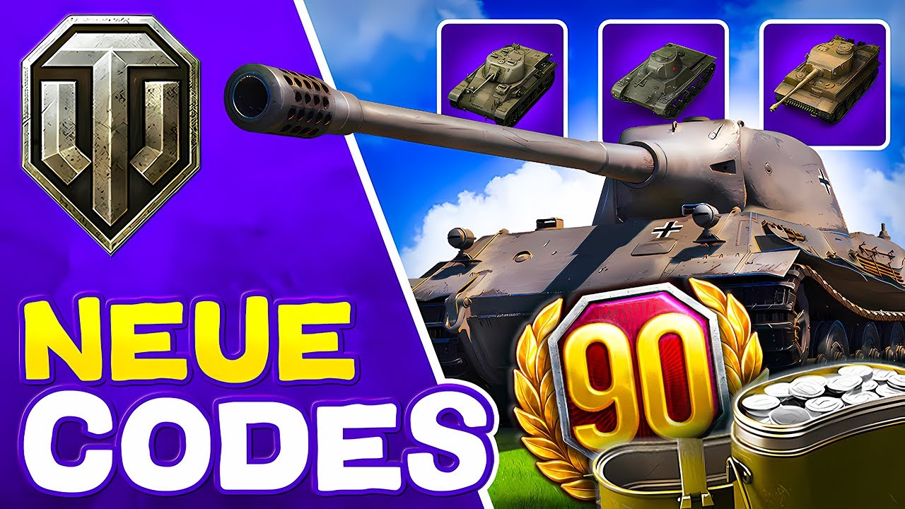 2025  WoT Europe: Alle Codes❗ Premium und Panzer-Codes World of Tanks 🔥 2026