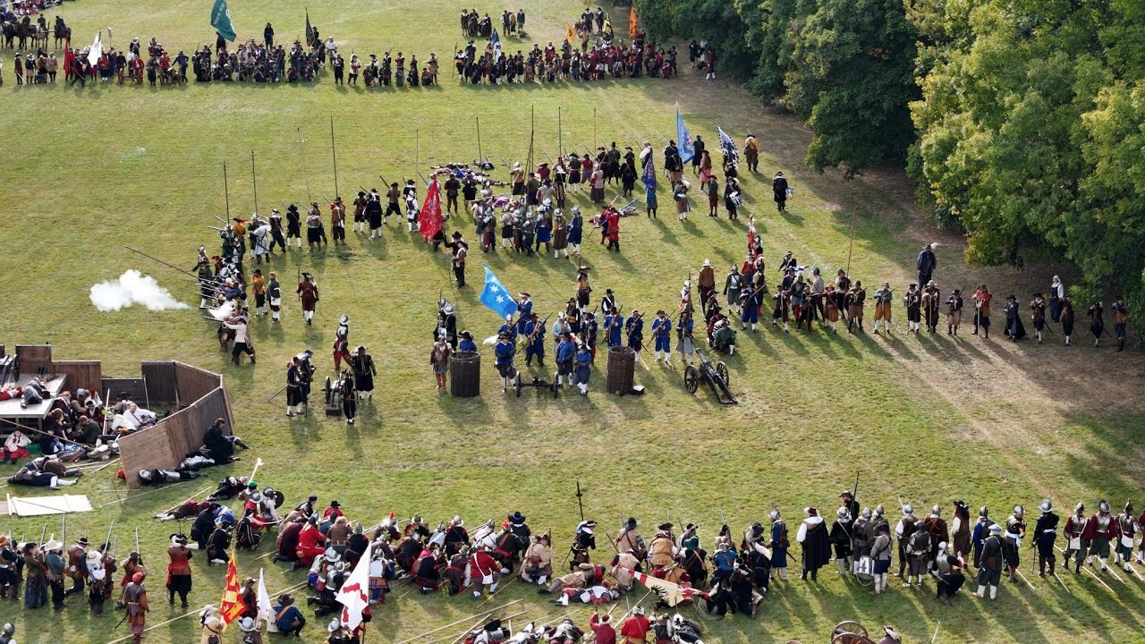 Bitva na Bílé Hoře 1620 - 23.9.2023 dron