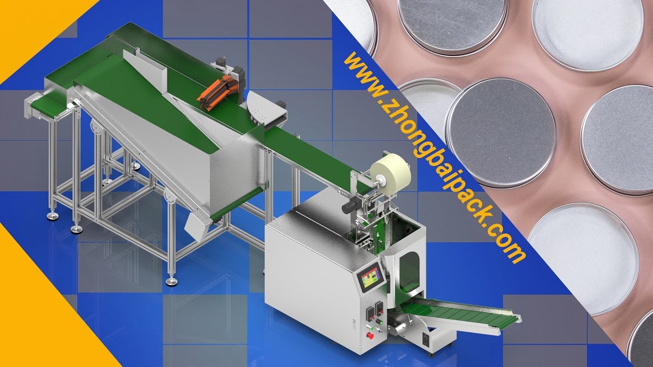 Bottle Cap Packing Machine | Plastic Caps Counting Packing Machine