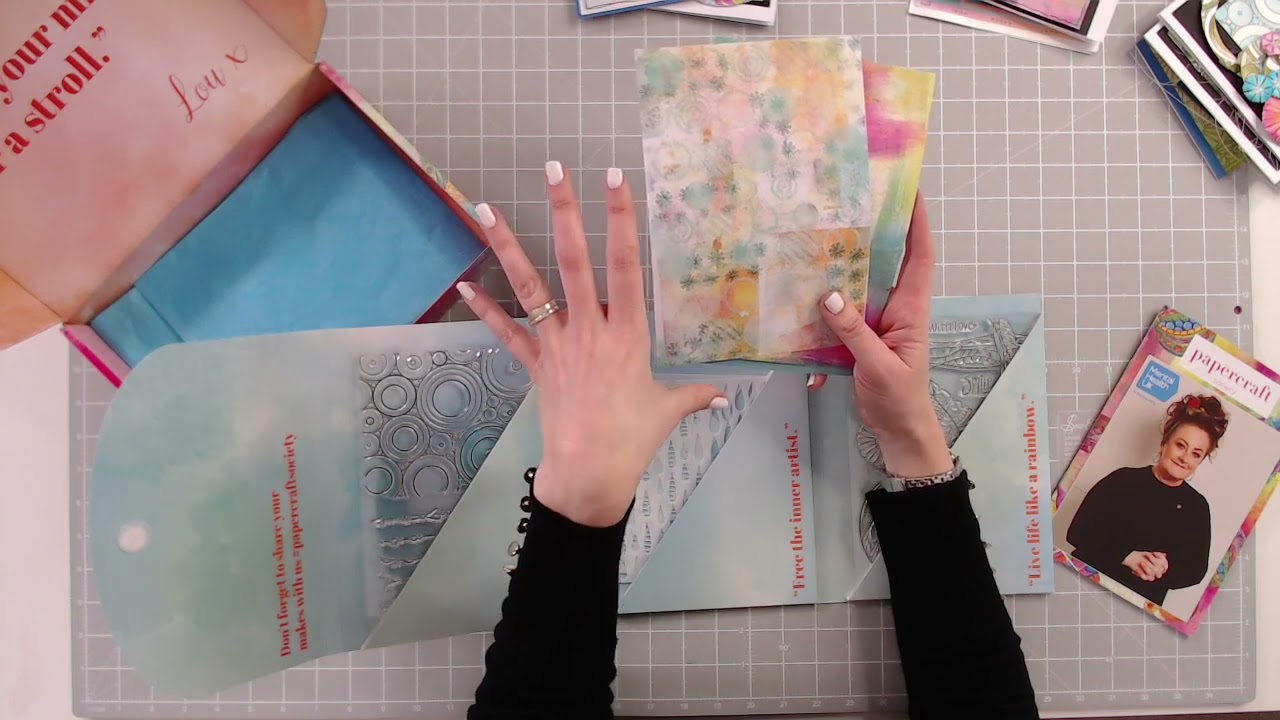 Papercraft Society Box 31 REVEAL!! Designed by Lou Withers