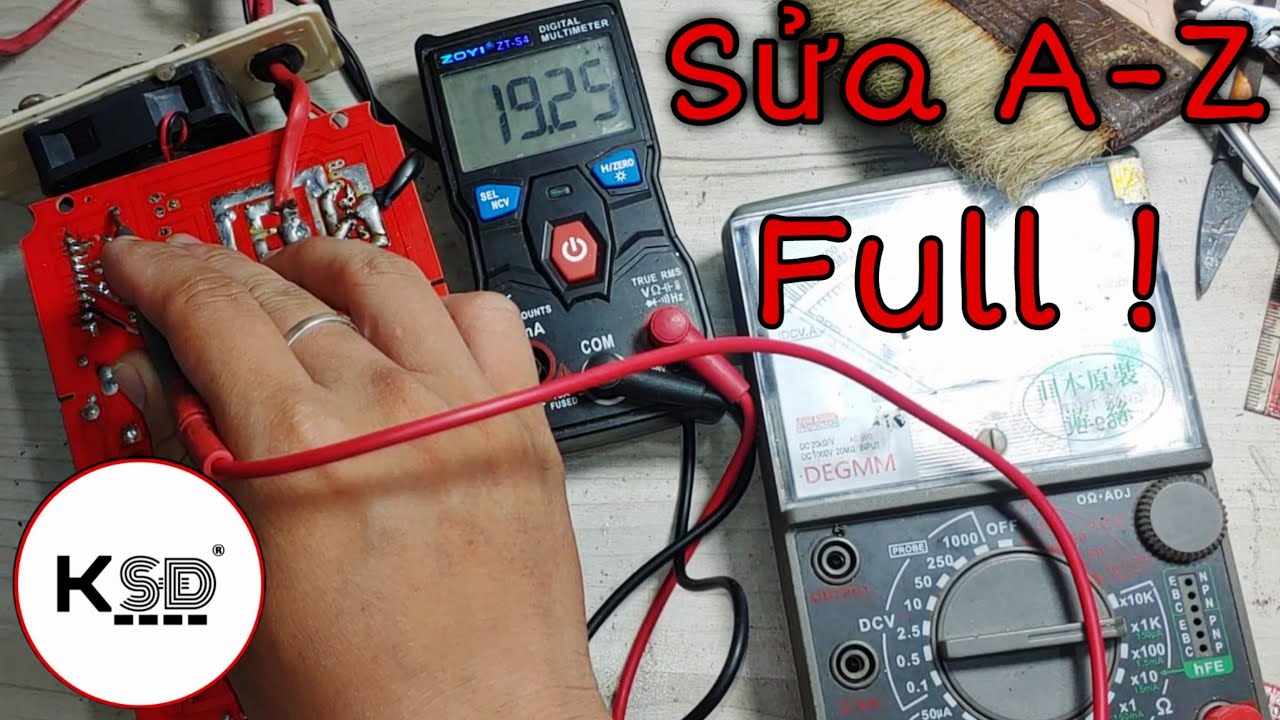 Hướng Dẫn Sửa Kích Cá Điện Tử Không Có Điện Ra Từ A-Z Xem Là Hiểu / Ky Su Dien