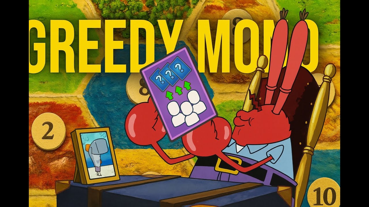 I'm GREEDY with the MONO! -- TOP 100 Ranked Settlers of Catan