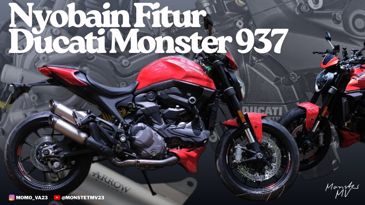 PURE SOUND DUCATI MONSTER 937 | ARROW EXHAUST | KOTA BARU PARAHYANGAN
