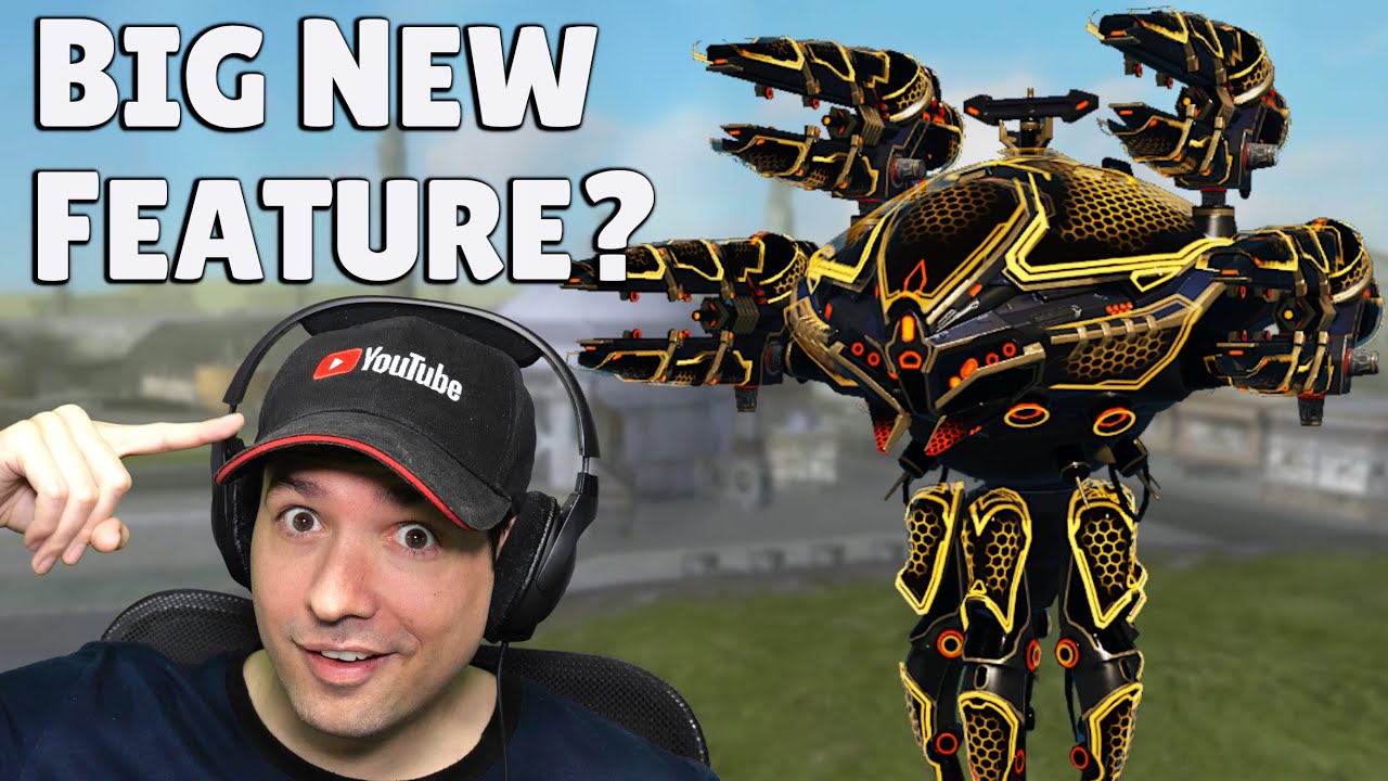 БОЛЬШАЯ новая функция в War Robots (LOL)