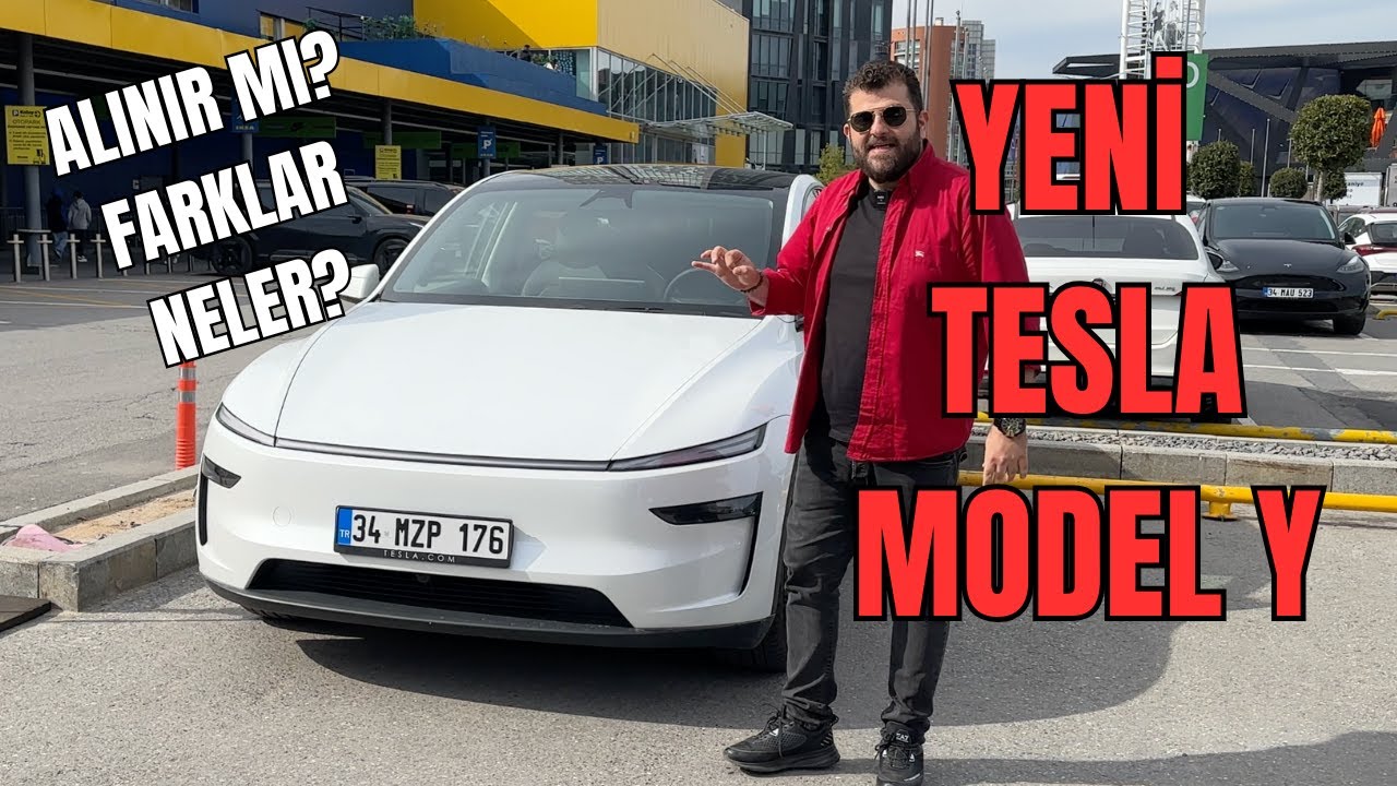 Yeni Tesla Model Y test sürüşü! 2025 Tesla Model Y alınır mı?