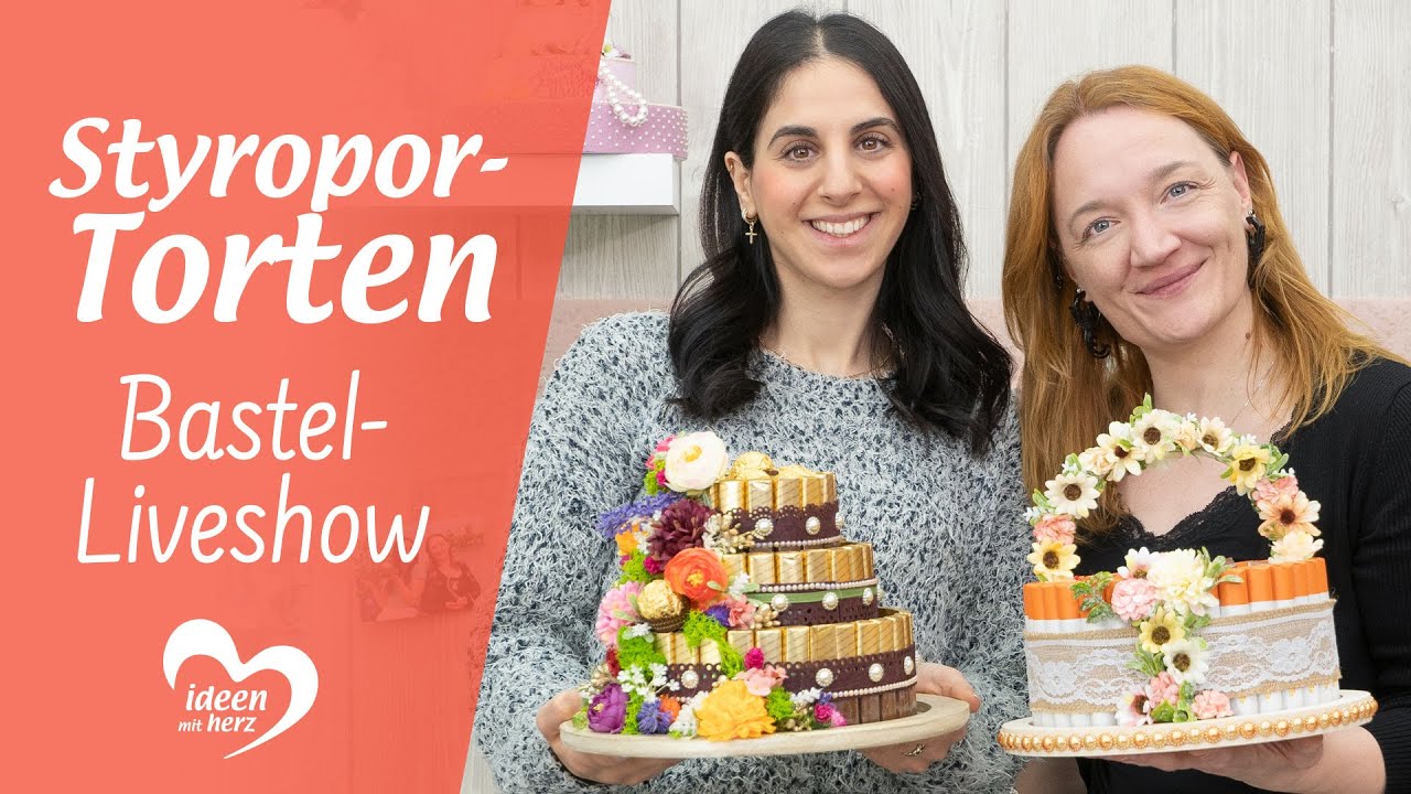 Styropor-Torten - Bastel-Liveshow (13.02.2023)