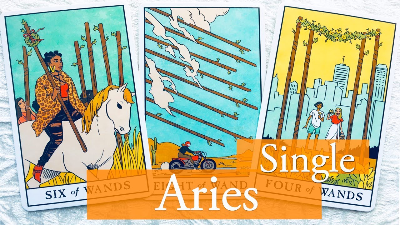 Aries they're attracted to your positive energy and coming in right