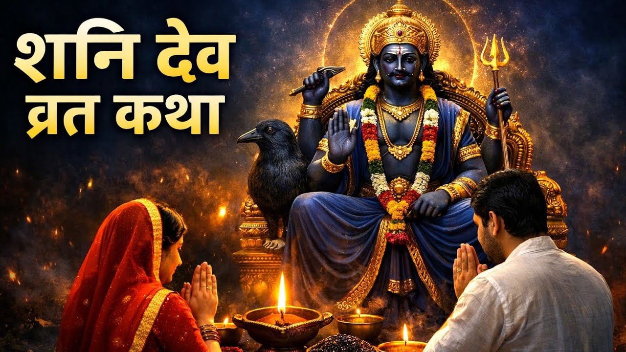 शनि देव व्रत कथा | शनिदेव की चमत्कारी पौराणिक कथा | Shani Dev Vrat Katha in Hindi | Shaniwar Vrat