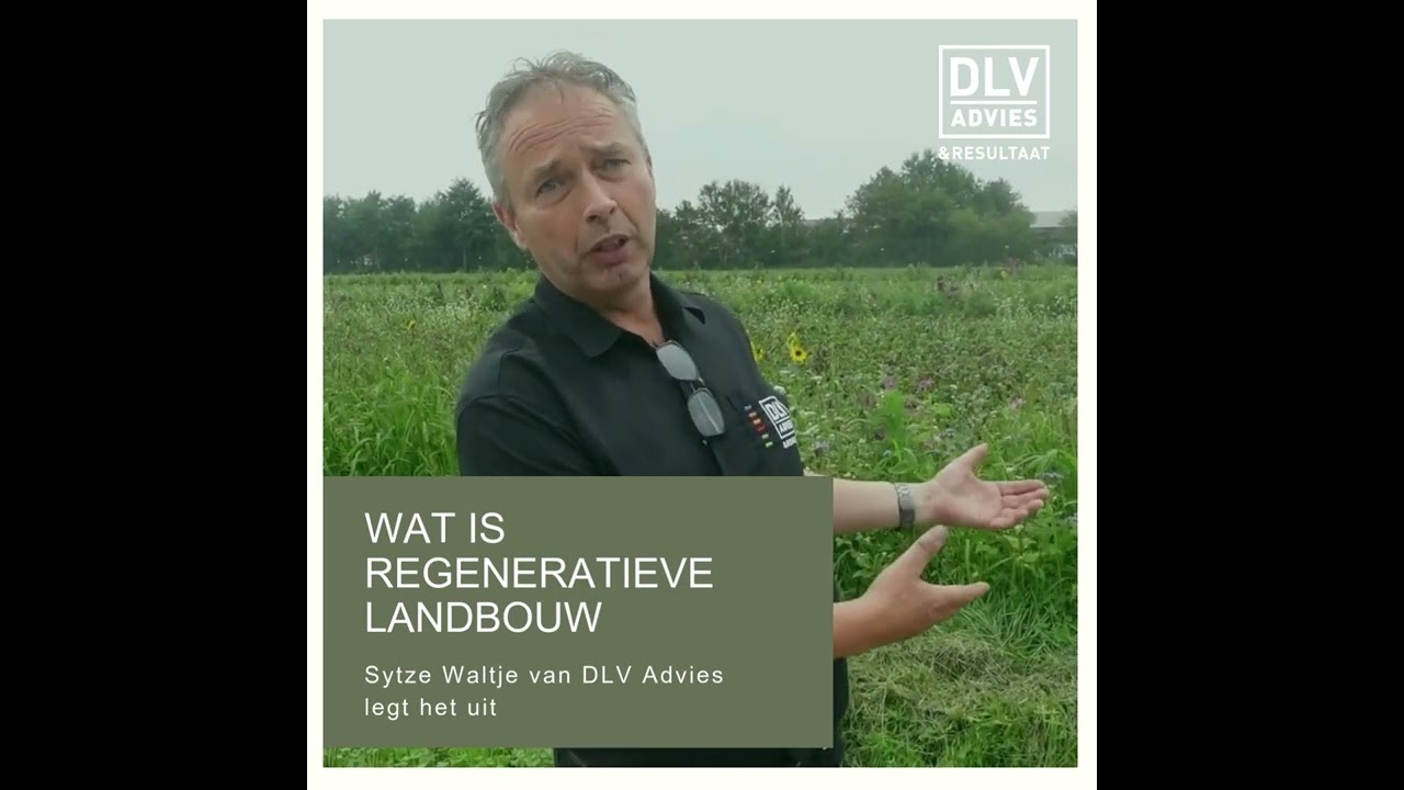 De eerste stappen in regeneratieve landbouw