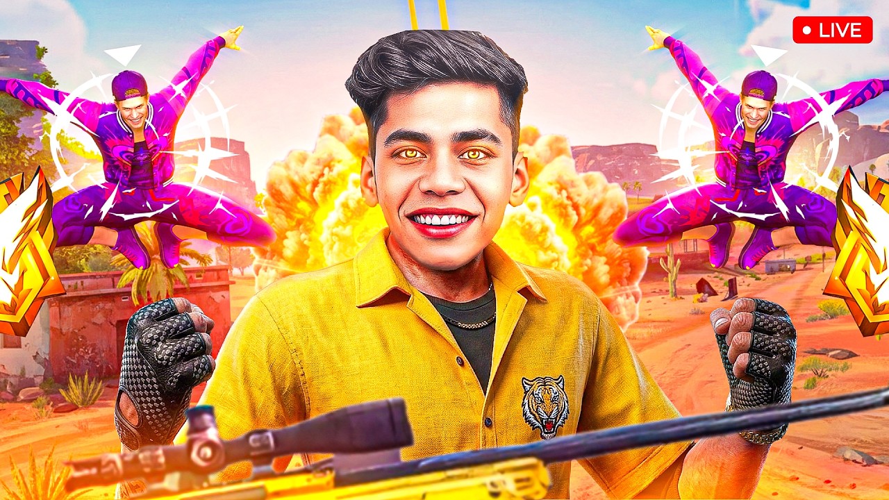 🔴[Live] Road to 12 Million💀🧿Serious Rank Push is Back🔥- Free Fire Live !! #iQOO #iQOOZ11x