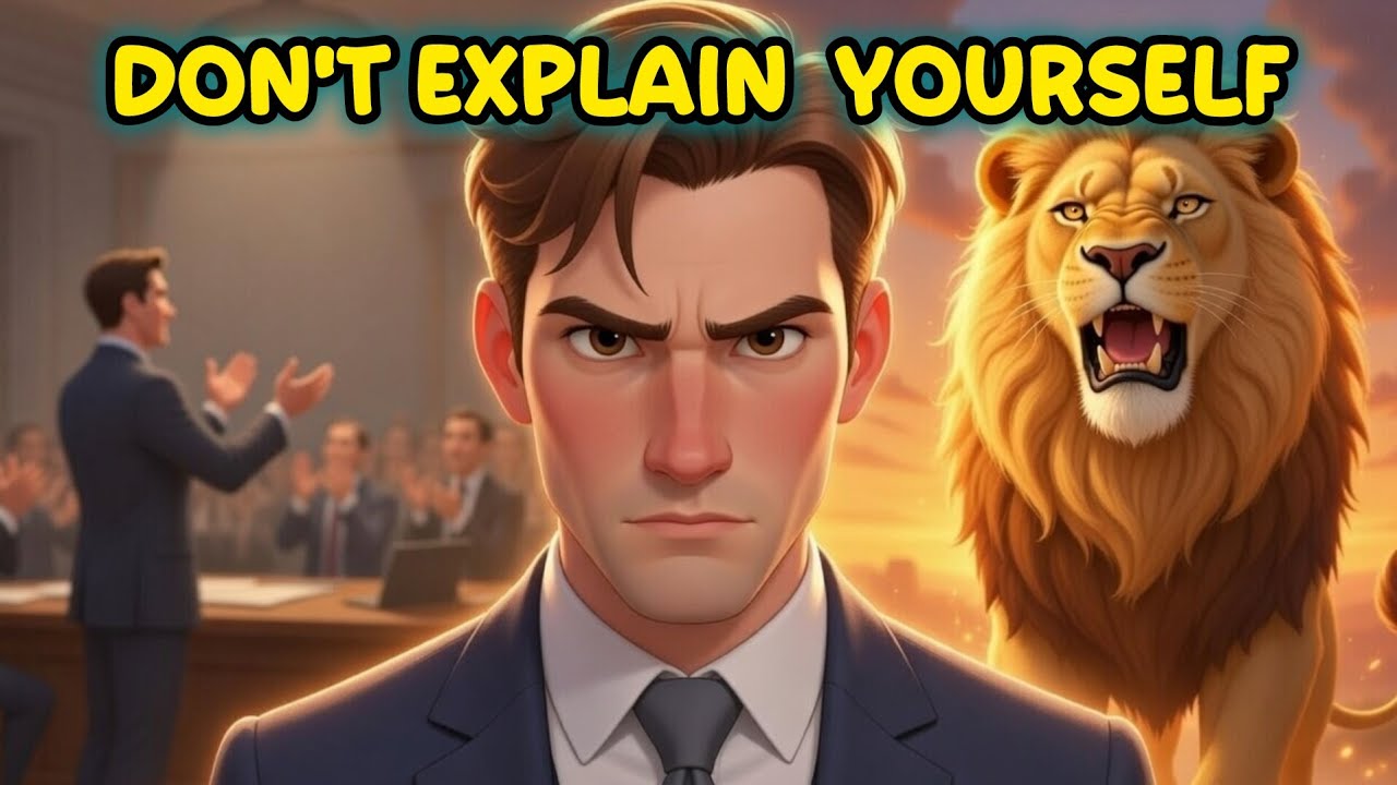 Stop Explain Yourself | A Deep Emotional Moral Life Lesson Story