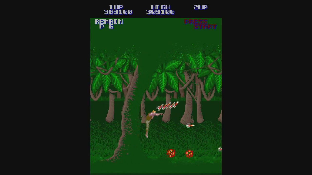 1988 Super Contra Old School game Playthrough retro game
