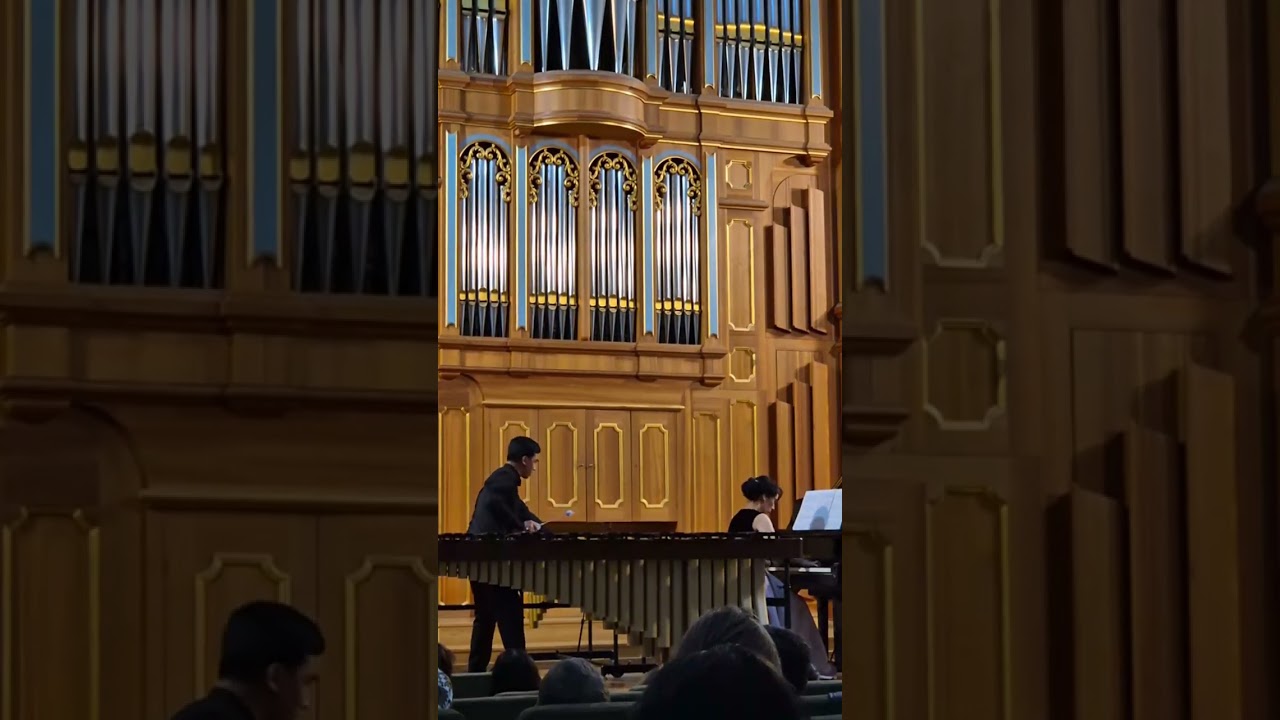 К. Сен-Санс  Пляска смерти. Преложение для фортепиано и маримбы.