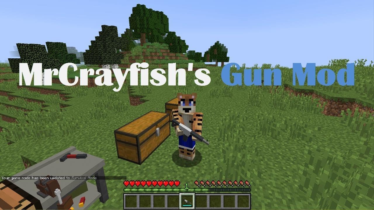 MrCrayfish's Gun Mod (Minecraft 1.12.2)