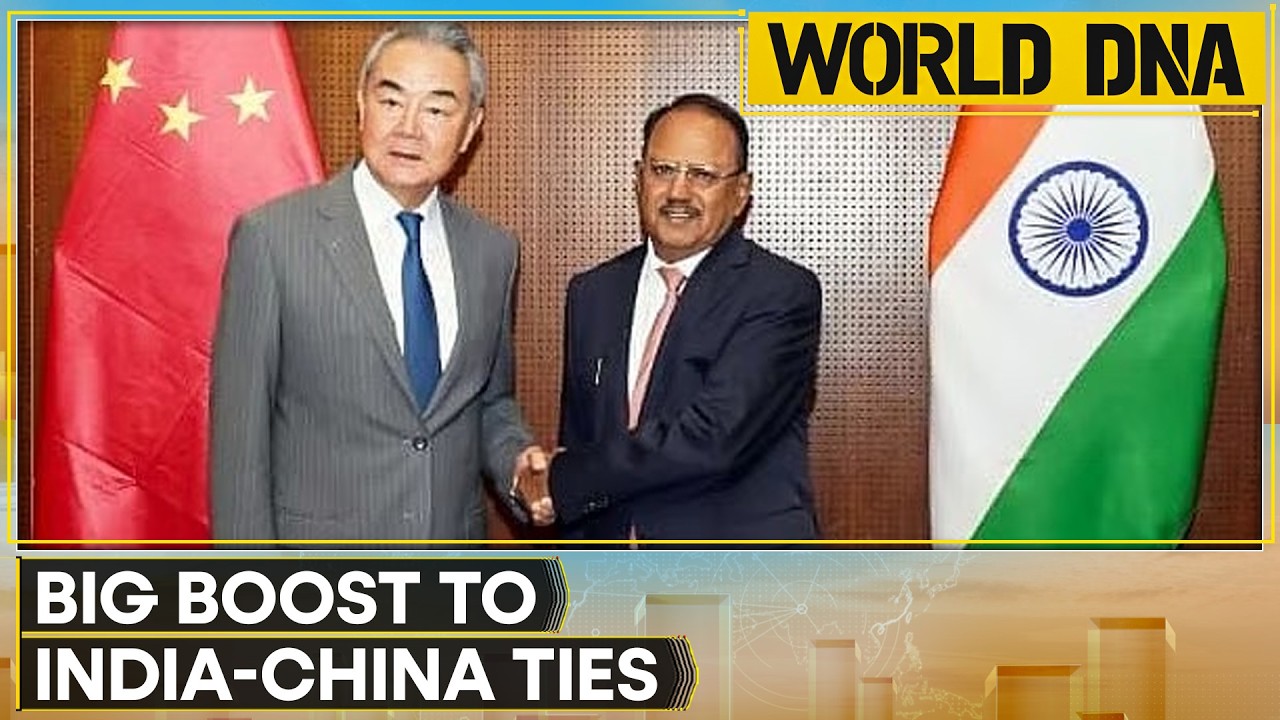 India-China Ties: Ajit Doval Meets Wang Yi On BRICS Sidelines  | WION World DNA