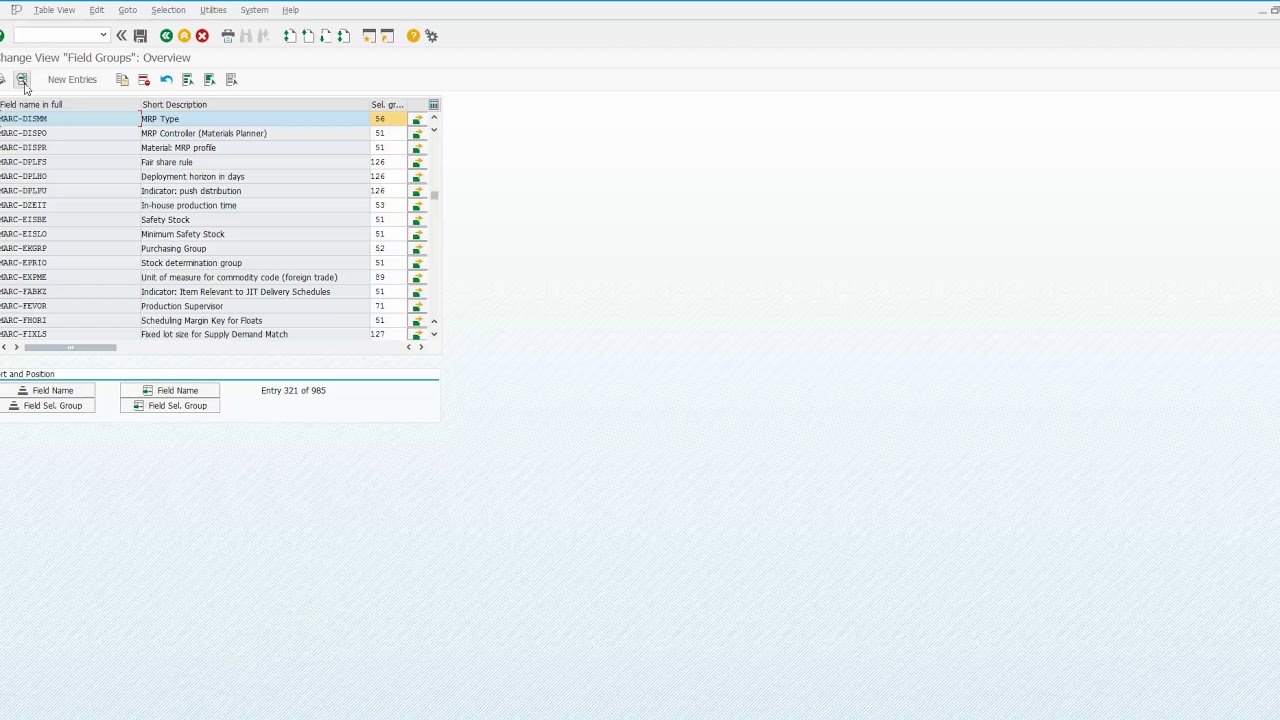 SAP Material Master - MM01 - Copy from... How to configure