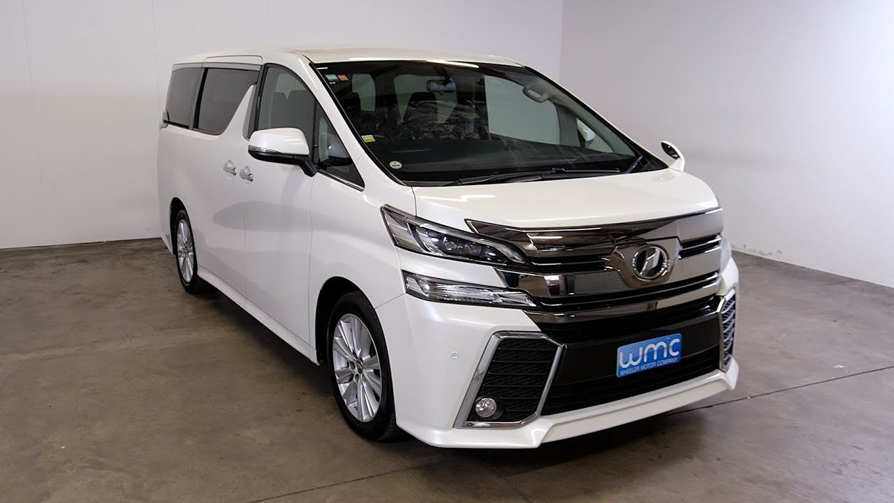 2015 Toyota Vellfire 2.5lt Z-Edition 7-Seater