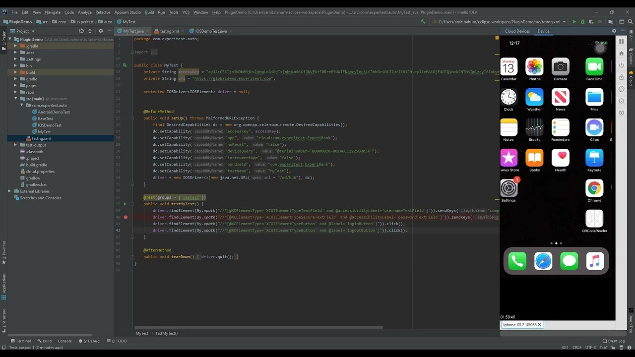 Appium Studio for IntelliJ