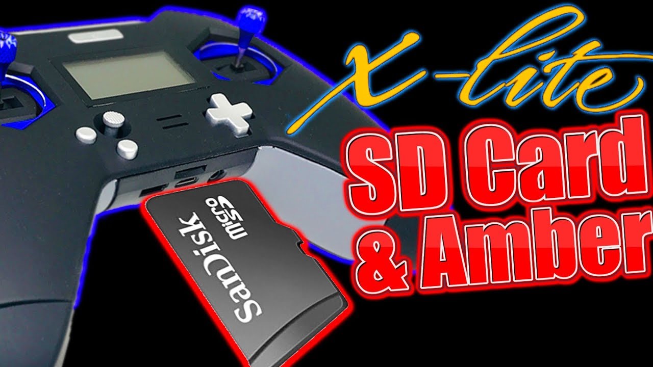 FrSky X-Lite SD Card [ Creation and Amber Voice Install ]