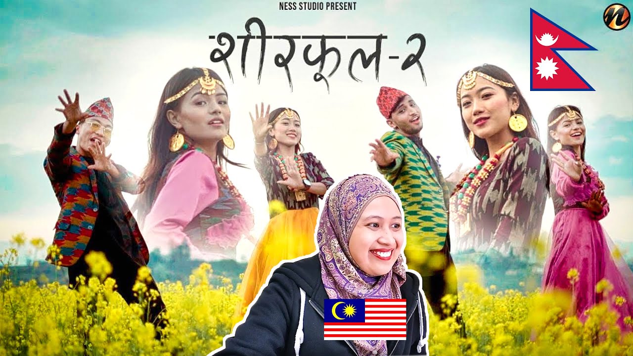 SIRFUL - 2 SONG REACTION | NEPALI SONG | Malaysian Girl Reactions