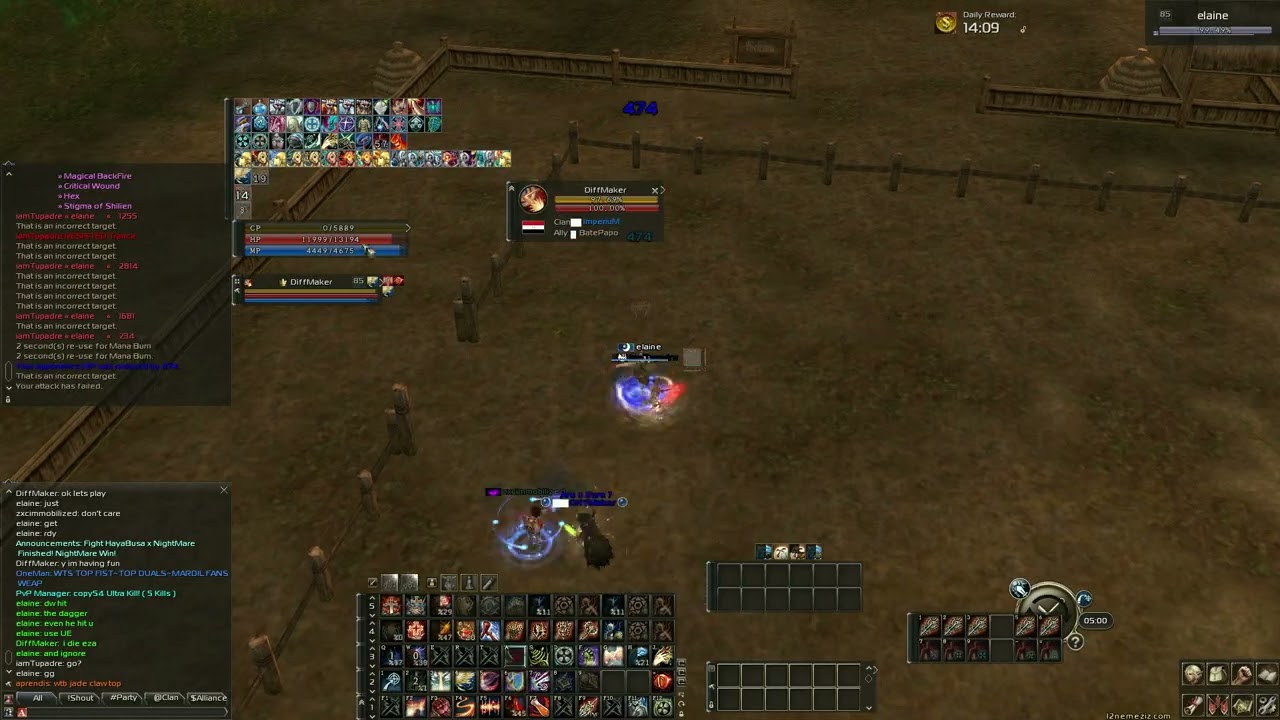 L2 Nemeziz 2X2 Giran arena
